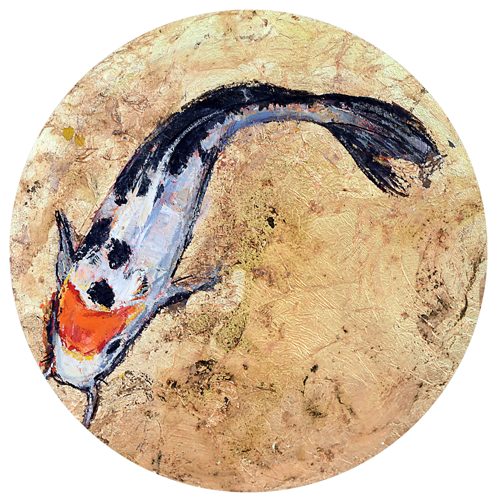 Baby Koi — obra original de Cristina Ybarra