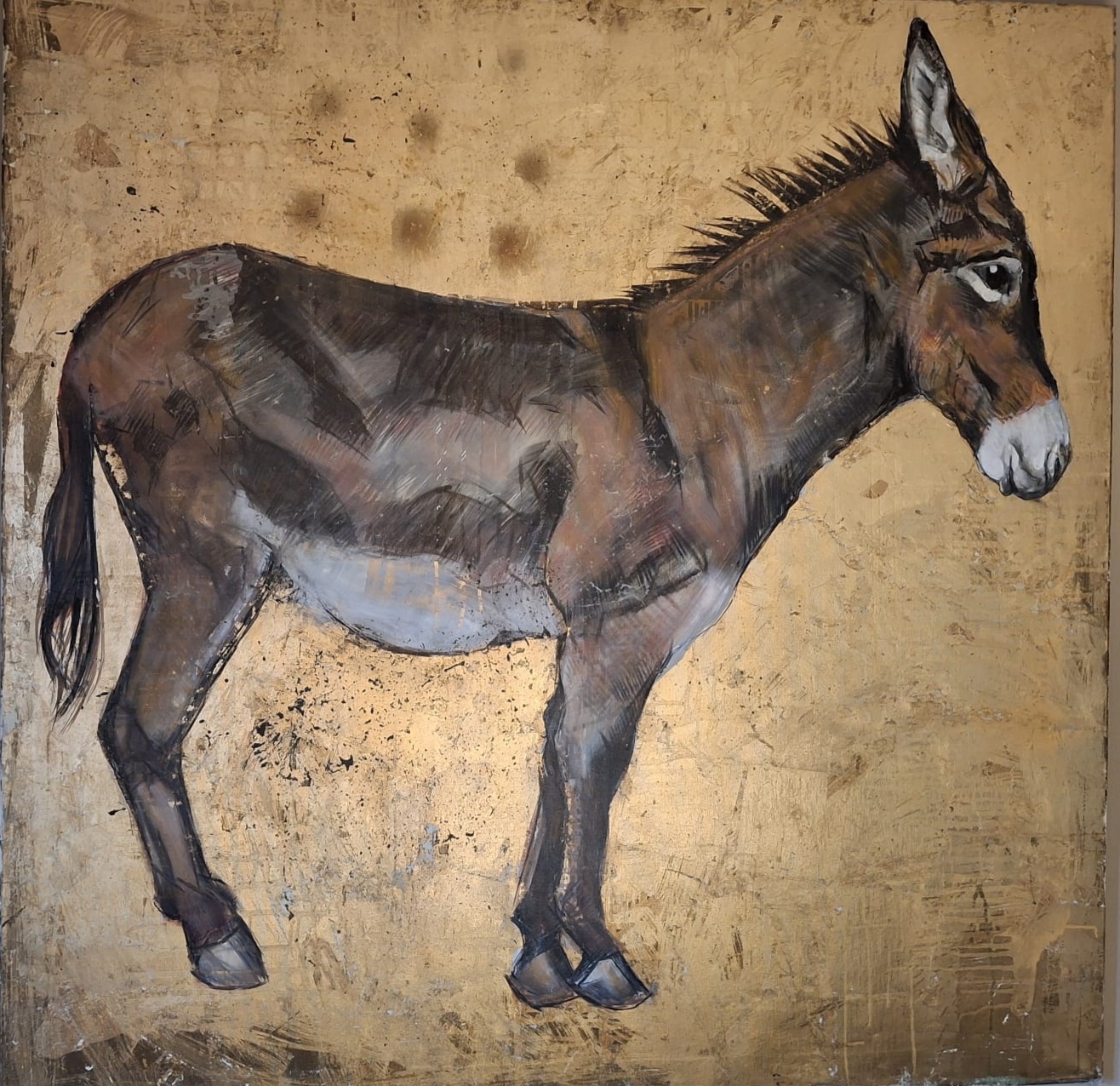 Donkey — obra original de Cristina Ybarra