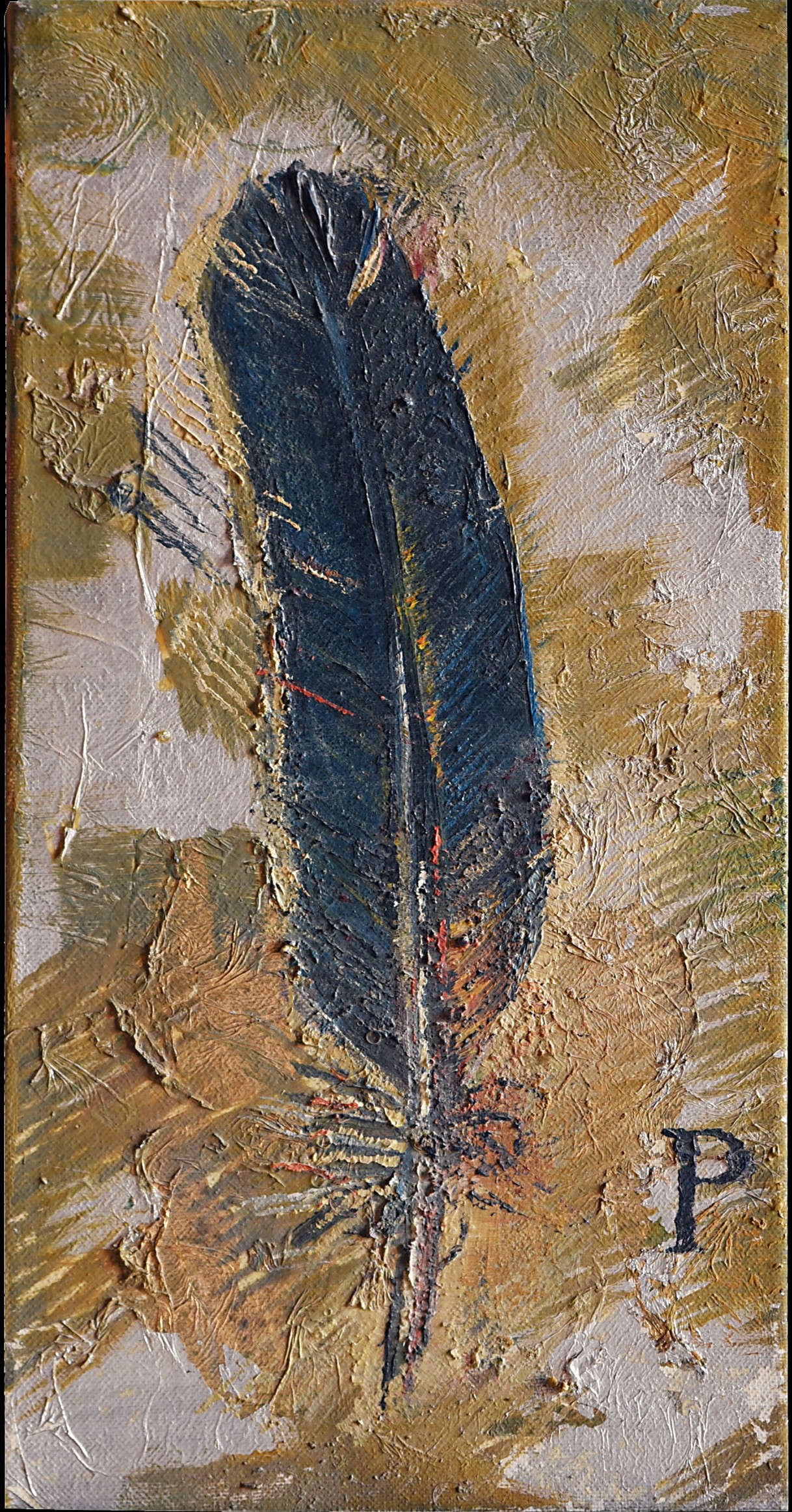 Feather II — obra original de Cristina Ybarra