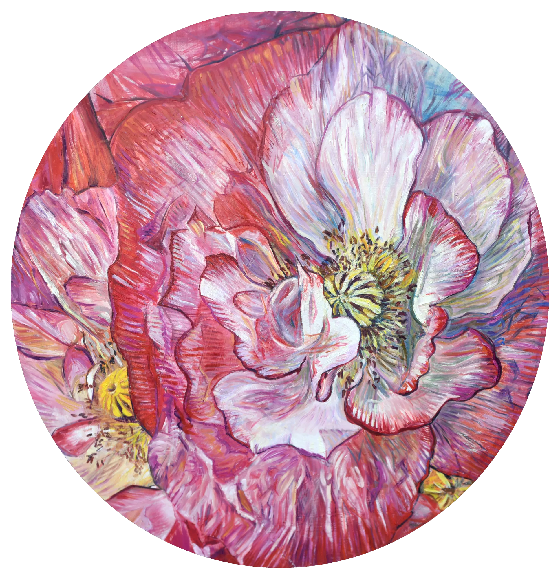 Flor — obra original de Cristina Ybarra