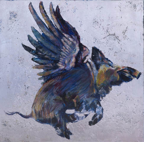 Jayle en Plata — obra original de Cristina Ybarra