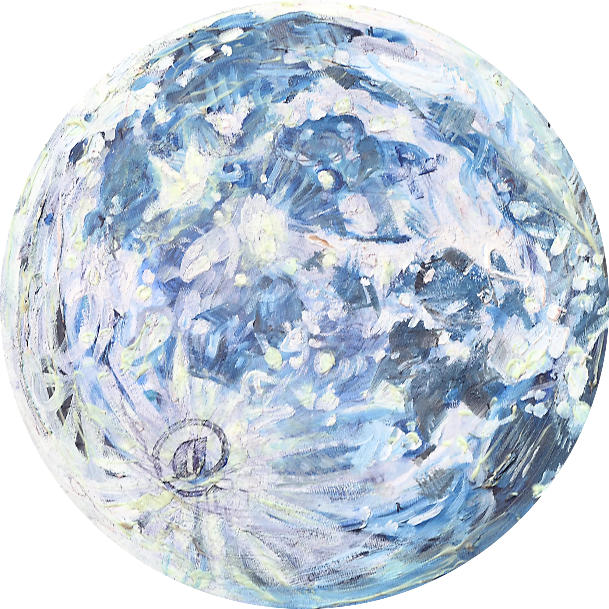 Luna Llena — obra original de Cristina Ybarra