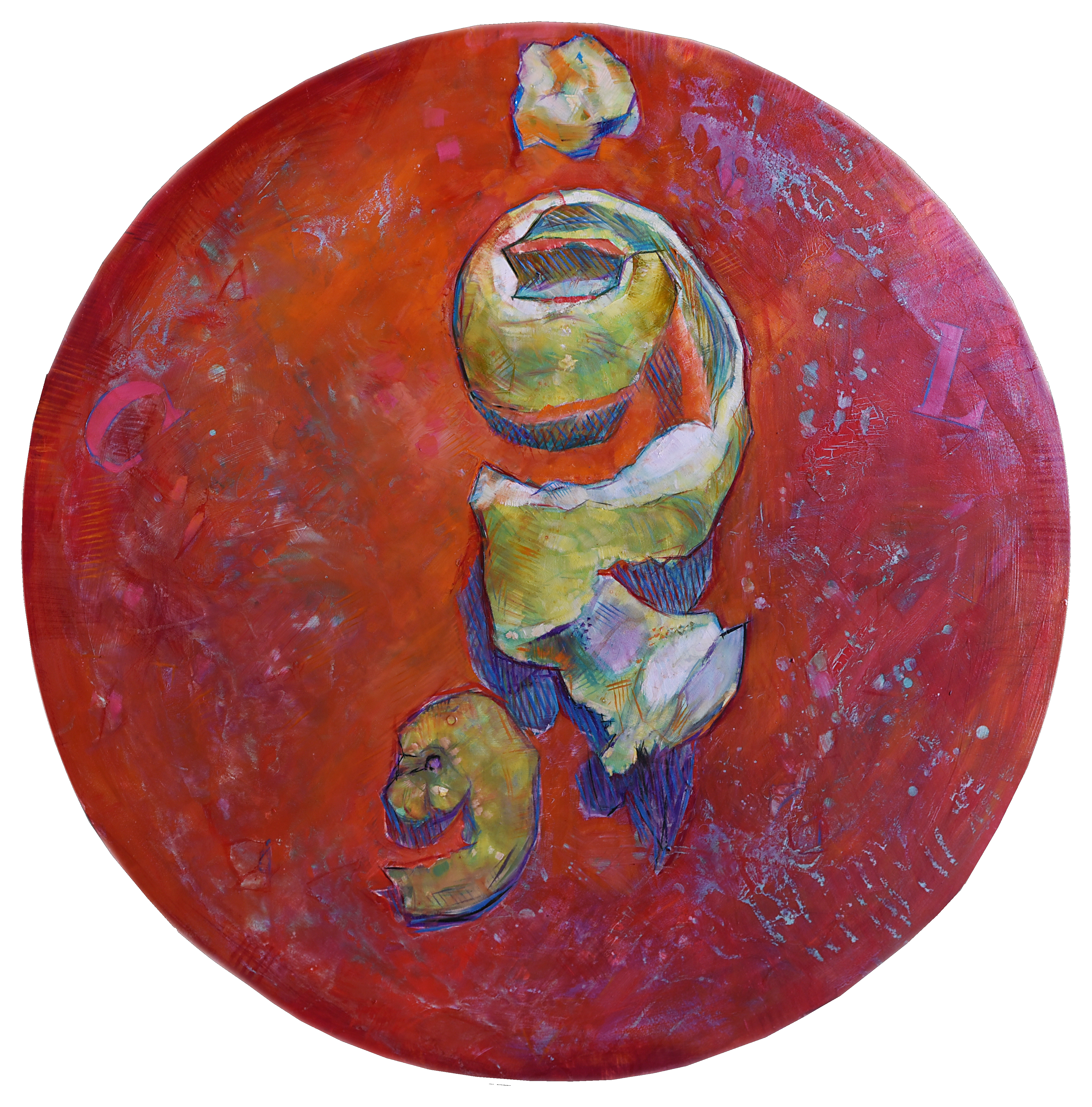 Orange Peel — obra original de Cristina Ybarra