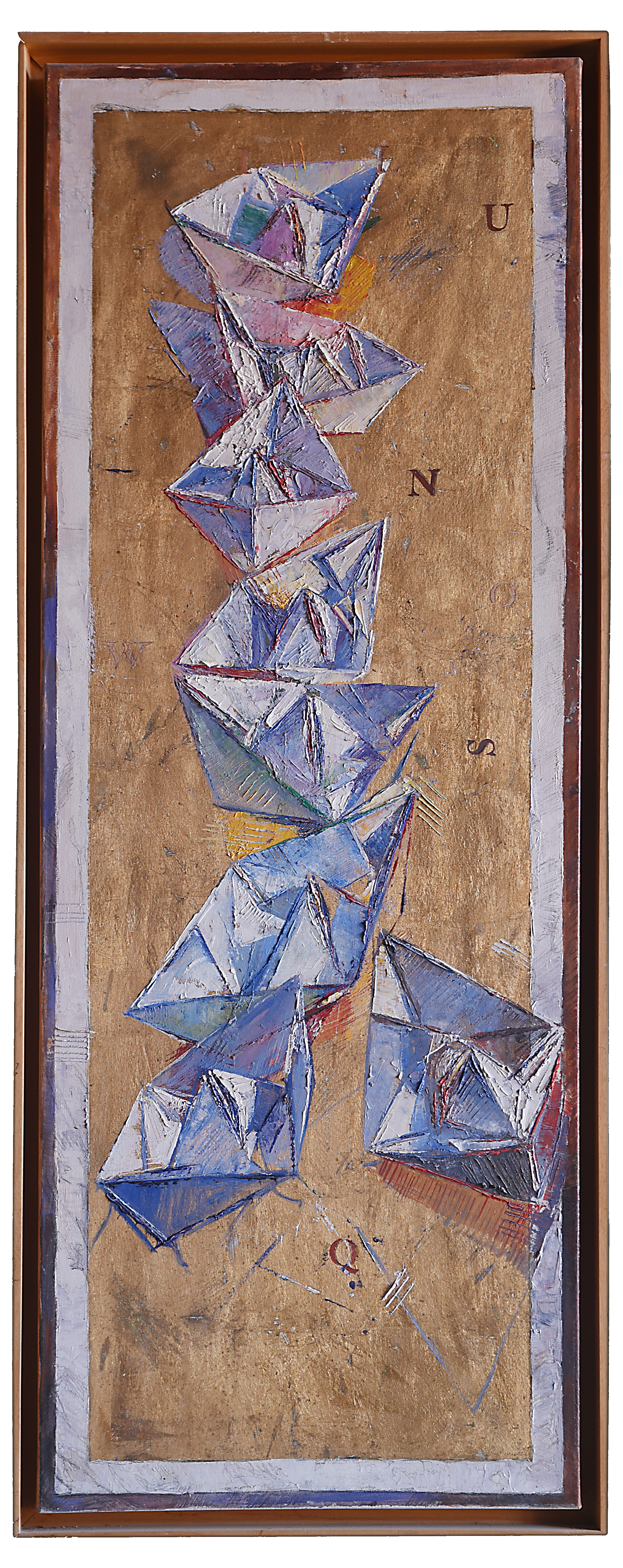 Origami on Gold II — obra original de Cristina Ybarra